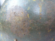 Load image into Gallery viewer, Original Mk3 Canadian / British Army WW2 Turtle Helmet High Rivet - The Militaria Shop