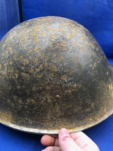 Load image into Gallery viewer, WW2 Canadian / British Army Mk3 Turtle Helmet Original - The Militaria Shop