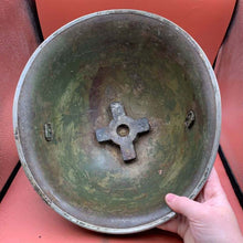 Charger l'image dans la galerie, Original British / Canadian Army WW2 Soldiers Military Combat Mk3 Turtle Helmet - The Militaria Shop