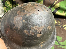 Load image into Gallery viewer, British Army Mk2 Brodie Helmet - Original WW2 - South African Manufactured - The Militaria Shop
