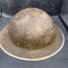 Load image into Gallery viewer, Original WW2 British Army Mk2 Combat Helmet Shell - South African Manufactured - The Militaria Shop