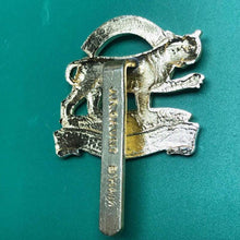 Load image into Gallery viewer, Original British Army Leicestershire Regiment Cap Badge - The Militaria Shop