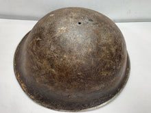Load image into Gallery viewer, Original WW2 British / Canadian Army Mk3 Turtle Helmet - The Militaria Shop
