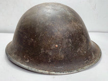 Load image into Gallery viewer, Original WW2 British / Canadian Army Mk3 Turtle Helmet - The Militaria Shop