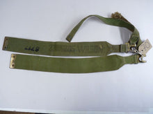 Load image into Gallery viewer, Original WW2 Pattern British Army L Straps Pair - 37 Pattern Webbing Haversack - The Militaria Shop