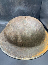 Charger l'image dans la galerie, Original WW2 British Army Mk2 Combat Helmet Shell - South African Manufactured - The Militaria Shop