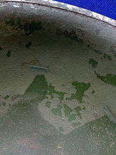 Charger l'image dans la galerie, WW2 Canadian Army Mk3 Turtle Helmet - Original WW2 Helmet Shell - High Rivet - The Militaria Shop