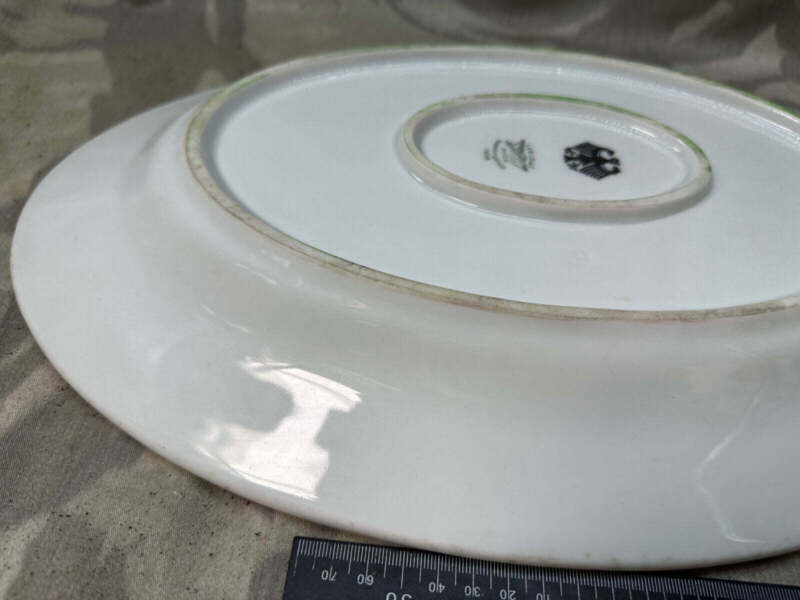 Original Pre/Early WW2 German Army Officers Mess Serving Platter - Felda Rhon - The Militaria Shop