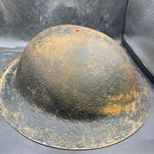 Load image into Gallery viewer, Original WW2 British Army Mk2 Combat Helmet Shell - South African Manufactured - The Militaria Shop