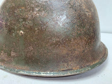 Charger l'image dans la galerie, Original WW2 British / Canadian Army Mk3 Turtle Helmet - The Militaria Shop
