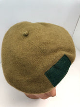 Charger l'image dans la galerie, Genuine British Army Khaki Guards Regimental Beret Hat - Size 58cm - The Militaria Shop