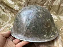 Load image into Gallery viewer, WW2 Mk3 High Rivet Turtle - British / Canadian Army Helmet - Nice Original - The Militaria Shop