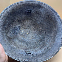 Charger l'image dans la galerie, Original WW2 British / Canadian Army Mk3 Hight Rivet Turtle Army Combat Helmet - The Militaria Shop