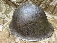 Charger l'image dans la galerie, WW2 Mk3 High Rivet Turtle - British / Canadian Army Helmet - Nice Original - The Militaria Shop