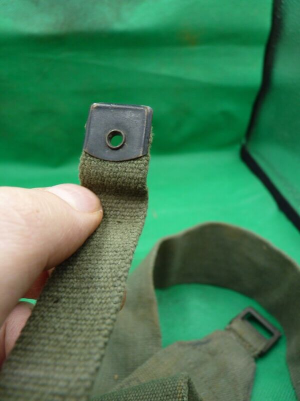 Original WW2 British Army 44 Pattern Equipment Strap - 1945 Dated - The Militaria Shop