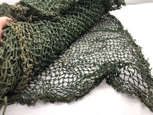 Load image into Gallery viewer, Original WW2 British Army Combat Helmet Net - Fits Mk2, Mk3 or US M1 Helmet - The Militaria Shop