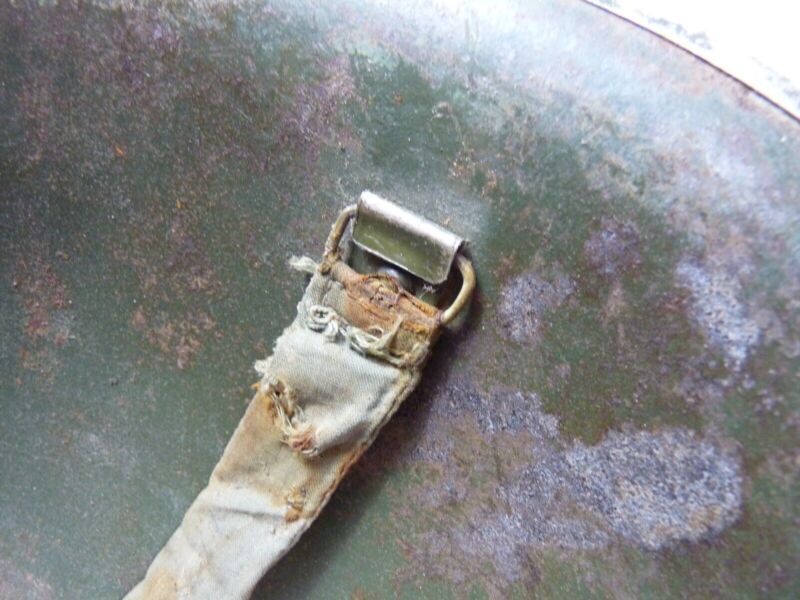 Original Mk3 Canadian / British Army WW2 Turtle Helmet High Rivet - The Militaria Shop