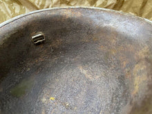 Load image into Gallery viewer, WW2 Mk3 High Rivet Turtle - British / Canadian Army Helmet - Nice Original - The Militaria Shop