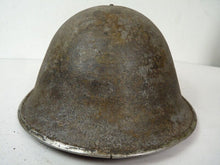 Load image into Gallery viewer, Original Mk3 Canadian / British Army WW2 Turtle Helmet High Rivet - The Militaria Shop