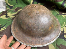 Load image into Gallery viewer, British Army Mk2 Brodie Helmet - Original WW2 - South African Manufactured - The Militaria Shop