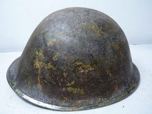 Load image into Gallery viewer, Mk3 Canadian / British Army Original WW2 Turtle Helmet High Rivet - The Militaria Shop