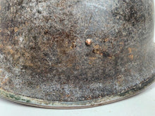 Load image into Gallery viewer, Original WW2 British / Canadian Army Mk3 Turtle Helmet - The Militaria Shop