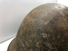 Load image into Gallery viewer, WW2 Canadian / British Army Mk3 Turtle Helmet Shell Original - The Militaria Shop