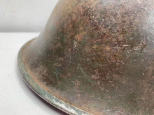 Load image into Gallery viewer, Original WW2 British / Canadian Army Mk3 Turtle Helmet - The Militaria Shop