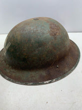 Load image into Gallery viewer, Original WW2 British Home Front Civil Defence Wardens Helmet & Liner - The Militaria Shop