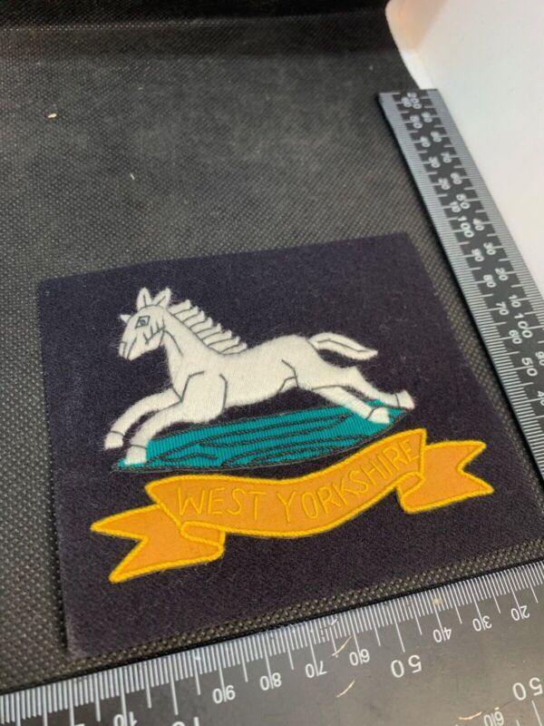 British Army West Yorkshire Regiment Embroidered Blazer Badge - The Militaria Shop