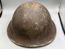 Load image into Gallery viewer, Original WW2 British / Canadian Army Mk3 Turtle Helmet - The Militaria Shop