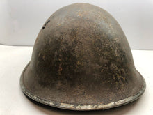 Load image into Gallery viewer, WW2 Canadian / British Army Mk3 Turtle Helmet Shell Original - The Militaria Shop
