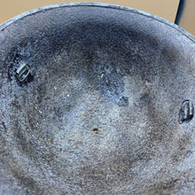 Charger l'image dans la galerie, Original WW2 British / Canadian Army Mk3 Hight Rivet Turtle Army Combat Helmet - The Militaria Shop