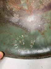 Load image into Gallery viewer, Mk3 Canadian / British Army Original WW2 Turtle Helmet High Rivet - The Militaria Shop