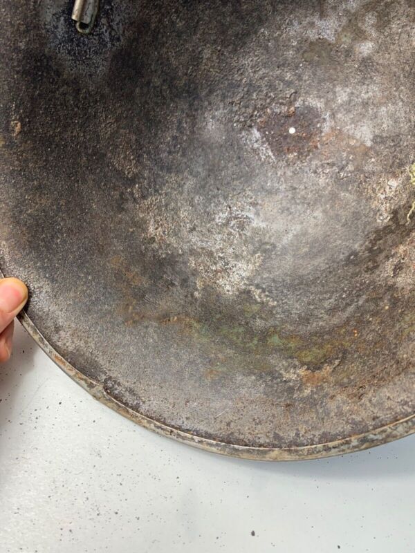 Mk3 Canadian / British Army Original WW2 Turtle Helmet High Rivet - The Militaria Shop