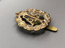 Load image into Gallery viewer, Original British Army WW2 Auxiliary Territorial Service Cap Badge - The Militaria Shop