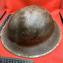 Load image into Gallery viewer, British Army Mk2 Brodie Helmet - Original WW2 - South African Manufactured - The Militaria Shop