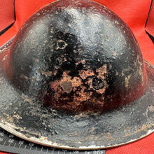 Load image into Gallery viewer, British Army Mk2 Brodie Helmet - Original WW2 - South African Manufactured - The Militaria Shop