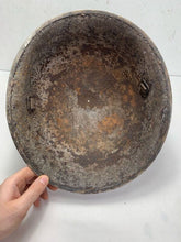 Load image into Gallery viewer, Original WW2 British / Canadian Army Mk3 Turtle Helmet - The Militaria Shop