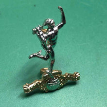 Load image into Gallery viewer, Original British Army Royal Signals FR Anodised Staybrite Collar Badge - The Militaria Shop