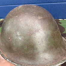 Load image into Gallery viewer, WW2 Canadian Army Mk3 Turtle Helmet - Original Helmet Shell - High Rivet - The Militaria Shop