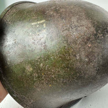 Load image into Gallery viewer, Original WW2 Helmet British / Canadian Army WW2 Mk3 Turtle Helmet - The Militaria Shop