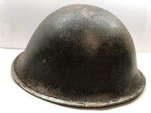 Load image into Gallery viewer, WW2 Canadian / British Army Mk3 Turtle Helmet Shell Original - The Militaria Shop
