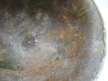 Load image into Gallery viewer, Original WW2 British / Canadian Mk3 Turtle Helmet Great Paint - The Militaria Shop