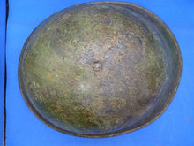 Charger l'image dans la galerie, Original WW2 British / Canadian Army Mk3 High Rivet Turtle Army Helmet & Lin - The Militaria Shop