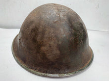 Load image into Gallery viewer, Original WW2 British / Canadian Army Mk3 Turtle Helmet - The Militaria Shop