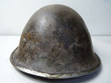 Load image into Gallery viewer, Mk3 Canadian / British Army Original WW2 Turtle Helmet High Rivet - The Militaria Shop