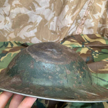 Charger l'image dans la galerie, Original WW2 British Style South African Mk2 Army Combat Helmet - The Militaria Shop