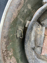 Load image into Gallery viewer, Original WW2 Canadian / British Army Mk3 High Rivet Turtle Helmet - The Militaria Shop
