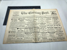 Load image into Gallery viewer, Original WW2 British Newspaper Channel Islands Occupation Jersey - December 1943 - The Militaria Shop